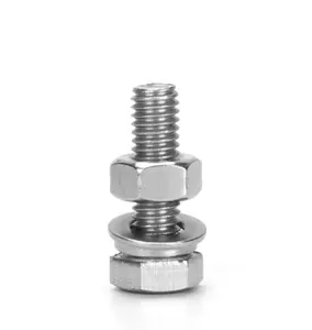 ผลิตสแตนเลส304 316 UNC นอก Hex หัว Bolt DIN933 DIN931 INOX นอก Hex Bolt สำหรับรถจักรยานยนต์ M3 M4 M8