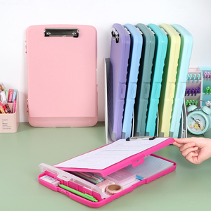 Sunshing điều dưỡng clipboard A4 A5 tập tin lưu trữ hộp Tổ chức Vòng binders văn phòng nộp hồ sơ thư mục văn phòng phẩm hộp A4 clipboard - Product Image 1