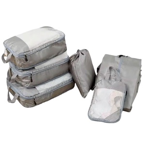 Organizador de Ropa de Malla de Compresión de Alta Calidad Personalizado, Paquete de 6 Piezas, Organizador de Equipaje, Cubos de Embalaje, Accesorios de Viaje - Product Image 1
