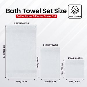 100% Cotton Luxury Bath <b>Towel</b> <b>Set</b> Super Absorbent & Soft Hotel Quality Premium Comfortable of Satin Design Cotton Hand <b>Towel</b> - Product Image 2