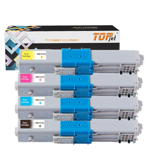 Cartuchos de Tóner Compatibles Topjet C332 332 Premium, Cartucho de Tóner de Color para Impresora Láser <span class=keywords><strong>OKI</strong></span> C332dn C332dnw MC363dn - Product Image 1