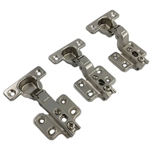 Bisagra moderna de resorte de 26 mm, de níquel, delgada, para panel de puerta, de 90 grados, para gabinetes de cocina, dormitorio, oficina en casa, sala de estar, escuela/hotel - Product Image 1