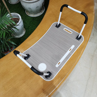 Canapé de bureau pliable et Portable, Table d'ordinateur Portable, plateau de lit multifonctionnel, support d'ordinateur avec fente