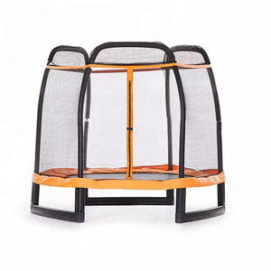 Top thú vị Mini trampolin Para ninos lớn thư bị trả lại vòng gấp Tấm bạt lò xo bảo vệ Net - Product Image 1