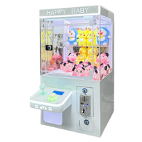 Machine de jeu d'arcade de petits bonbons à pièces pas cher Mini peluche cadeau griffe de grue pour les enfants