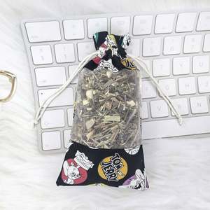 Sachet anti-moustiques portable en coton semi-ouvert, personnalisable, nouveau motif dessin animé, à l'armoise et aux herbes, avec logo chinois - Product Image 3