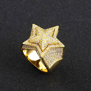 Elegant Moissanite Fashion Ring with 925 Sterling <b>Silver</b> Construction and Brilliant Pave Stone Arrangement - Product Image 4