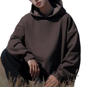 Sudadera Extra Grande de Alta Calidad para Hombre con Bolsillos de Nuevo Diseño, Venta al por Mayor OEM, Logotipo Personalizado, Ropa Urbana para la Temporada de Primavera - Product Image 4