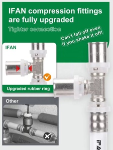 Exportateur mondial de raccords à sertir en laiton de haute qualité, conformes aux normes WATERMARK WRAS, pour tubes de plomberie PEX <span class=keywords><strong>multicouche</strong></span> - Product Image 4