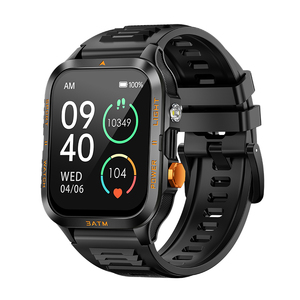 Montre connectée sportive DSM11 KT89 avec lampe torche puissante, étanche 3ATM, batterie 880mAh, suivi du sommeil, montre connectée d'extérieur - Product Image 3