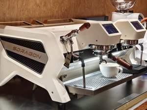 Machine à expresso semi-automatique Wendougee avec acier inoxydable et écran tactile programmable - Product Image 6