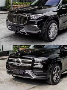 Nuevo Kit de Conversión de Parachoques Delantero y Trasero MBH con Luces Antiniebla y Clips para Mercedes GLS 2017-2019 GLS450 <span class=keywords><strong>GLS600</strong></span> - Product Image 6
