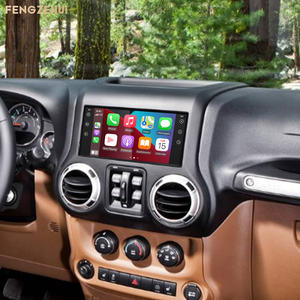Android 13 Apple CarPlay para Jeep Wrangler Unlimited Sahara <span class=keywords><strong>2007</strong></span>-2017, Pantalla de 7 Pulgadas, GPS/BT/WiFi/FM Integrados, Reproductor de 4 Núcleos 4+64G - Product Image 1