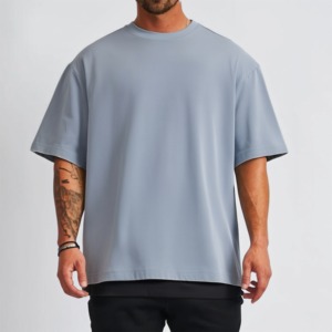 2025 in Ngắn Tay Áo người đàn ông xu hướng vài Nửa tay áo T-shirt tinh khiết bông lỏng Áo Sơ Mi Nam t Áo sơ mi - Product Image 1