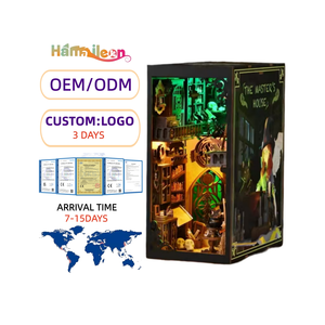 Hamaileon Wholesale SL05 DIY Book Nook Interestelar 3D Wooden Puzzles <strong>Kit</strong> for Adults &amp; Teenagers Master's House Puzzle Toy - Product Image 1