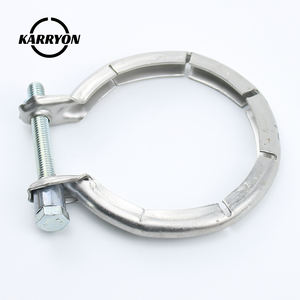 Collier <span class=keywords><strong>de</strong></span> tuyau d'échappement 18308512137, collier <span class=keywords><strong>de</strong></span> serrage en V en acier inoxydable - Product Image 4