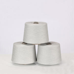 Condutivo poliéster prata chapeado fio anti-estático prata banhado fios texturizados para meia touch screen luva tecido condutor - Product Image 2