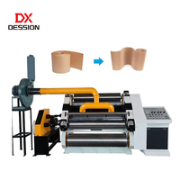 Máquina Corrugadora de Una Cara para Casetes, Tipo 5 Flautas A B C E F, Unidad de Cambio Rápido para Línea de Producción de Cartón Dession