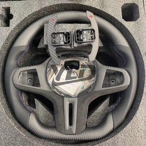 Botón YLD LCI Completo para Volante de 4 Radios, Color de Costura Personalizado para Modelos Serie G (G01 <span class=keywords><strong>40i</strong></span>) - 100% Probado - Product Image 3