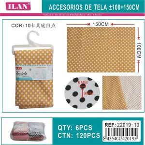 Tessuto a pois Ilan 100x150 cm per accessori da cucito - Product Image 1