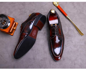 Zapatos de Vestir para Hombre Modelo 2026 - Zapatos de Cuero para Hombre Hechos a Medida - Zapatos Oxford Formales - Product Image 3