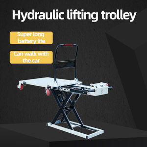 भारी शुल्क इलेक्ट्रिक कैंची लिफ्ट प्लेटफॉर्म टेबल हाइड्रोलिक कार्गो हैंड लिफ्ट ट्रक और ट्रॉली के लिए इलेक्ट्रिक - Product Image 4