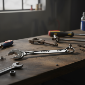 ประแจรวมเฟอร์วี 11/16 นิ้ว ชุบโครเมียม ขัดเงา - Product Image 3