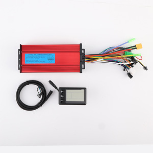 Kit WXGN200 rojo de 15 tubos con medidor de pantalla WXGN200 + kit controlador de 15 tubos, 36V/48V/60V/72V, 1200W/1500W universal para bicicleta eléctrica L885 - Product Image 3