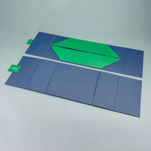 Caja de Cartón Rígido Plegable de Lujo, Embalaje con Cierre Magnético Personalizado, Estampado en Relieve con Lámina Dorada, Materiales Reciclados, Acabado Mate - Product Image 6