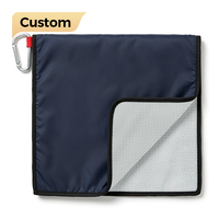 Serviettes de sport personnalisées, vente directe d'usine, logo imprimé, microfibre gaufrée, séchage rapide, portables, pour adultes, serviettes de golf