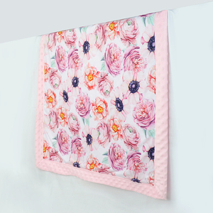 Couvertures de réception et de sommeil pour bébés, imprimées sur mesure, en tricot, pour nouveau-nés, <span class=keywords><strong>80</strong></span>*100 <span class=keywords><strong>cm</strong></span>, en fil doux Minky, 600TC, style américain - Product Image 6