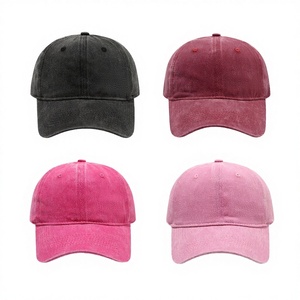 Gorra de Béisbol de 5 Paneles con Diseño Desgastado y Orificio para Cola de Caballo, Unisex, Regalo para Mujeres y Hombres, Diseño con Imagen Bordada, 100% Algodón, Bloques de Color - Product Image 3