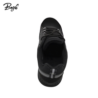 Chaussures de sécurité athlétiques en stock pour hommes, antidérapantes, avec embout en acier, pour l'été, l'hiver et l'automne
