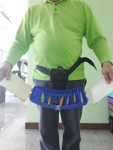 Sotelo T5011 Fishing <b>Tackle</b> Waist <b>Box</b> with Adjustable Belt Compartments for Lures & Accessories for Stream Lake River Fishing - Product Image 6