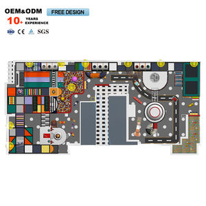 Grand équipement de jeu intérieur pour enfants, <span class=keywords><strong>labyrinthe</strong></span> de jeu souple, château malicieux pour les écoles, les centres commerciaux, piscine à balles en vente - Product Image 5