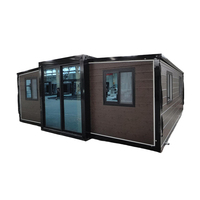 Villa préfabriquée extensible de 20 pieds avec double ouverture latérale, design moderne, écologique, à vendre