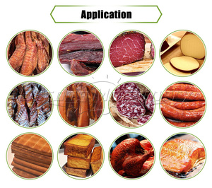 คุณภาพสูงเบคอนควันเตาอบไส้กรอก Smokehouse เนื้อปลาเครื่องสูบบุหรี่