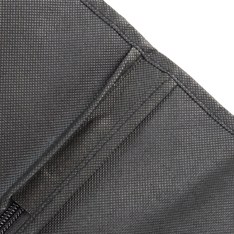 Custom logo reusable mens travel suit cover garment bags for hanging clothes