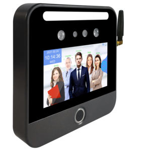Tela sensível ao toque AI do <span class=keywords><strong>Scanner</strong></span> De Impressões Digitais Porta Controle de Acesso de Reconhecimento Facial comparecimento do tempo de gravação - Product Image 5