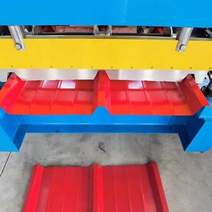 Venta directa de fábrica Buena calidad Color Acero 800 Trapezoidal IBR Máquina formadora de rollos de lámina para techos - Product Image 3