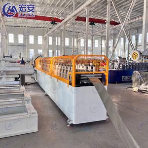 Machine de soudage et de formage de tuyaux en acier entièrement automatique à haute efficacité pour bâtiments préfabriqués avec moteur, pompe et roulement - Product Image 2