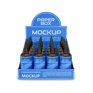 Exhibidor de Cartón Ecológico Moderno Personalizado para Mostrador de <span class=keywords><strong>Supermercado</strong></span>, Uso Comercial - Product Image 1