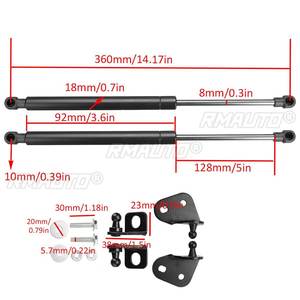 2 Amortiguadores de Gas para Capó Delantero de Coche, Soporte de Capó, Resorte de Gas para Honda Civic 2018 - Product Image 2