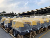 Atlas Copco XAS88 compresseur d'air à vis pour moteur diesel portable mobile 7bar 100psi 175cfm 5m ³/min Construction minière Travaux extérieurs