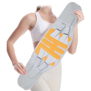 เข็มขัดพยุงเอวไบโอนิคแบบปรับได้ระบายอากาศได้ดีรองรับเอวแบบสากลสำหรับกีฬากลางแจ้งฟิตเนสบรรเทาอาการปวดเมื่อย - Product Image 4