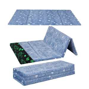 Matelas pour bébé en mousse à mémoire de forme, certifié sûr et respectueux de la peau, pour parc de jeu, tapis de jeu pour le temps sur le ventre et tapis de crèche - Product Image 1
