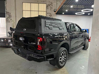 Camioneta Pickup Topper Aluminio/Acero Canopy Hard Top Canopy para Ford Ranger XLT/XLS/Wildtrak/Raptor Glass con las ventanas