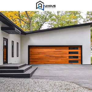 Porte <span class=keywords><strong>de</strong></span> <span class=keywords><strong>garage</strong></span> industrielle moderne à enroulement extérieur 8x7 double 12x8 sectionnelle finie inclinable au pied pour entrepôts - Product Image 3