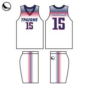 Uniformes de basket-ball personnalisés en rose uni - Product Image 6