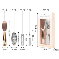 JM 2026, Set de Pedicura en Caja de Regalo para el Cuidado de los Pies, Removedor de Callos y Lima para Pies, para Cuidado Personal y Belleza